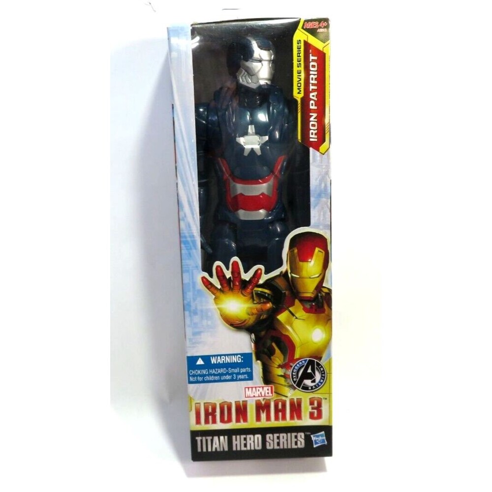 Marvel Iron Man 3 Titan Hero IRON PATRIOT Movie Series Action Figure 12" NIB